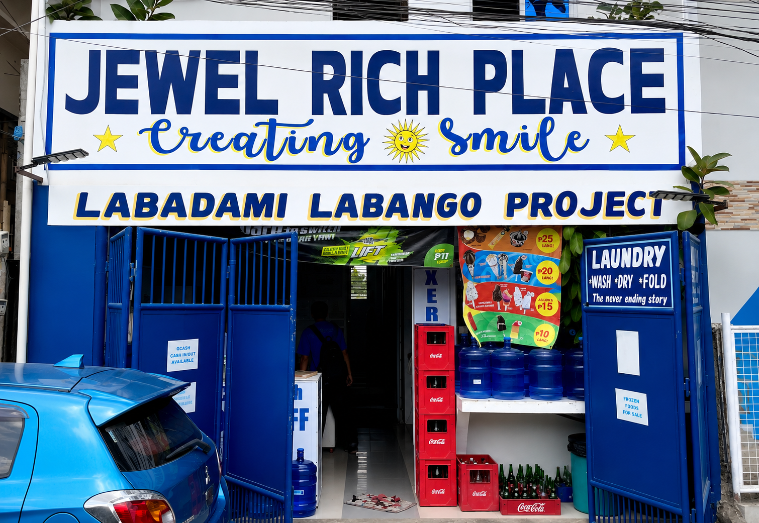 Boarding house front side in Barangay X